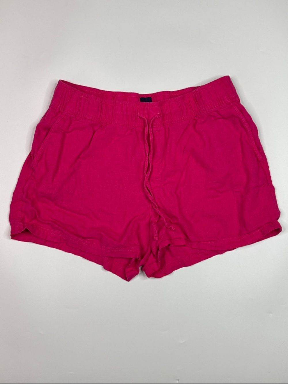 Gap Pink Linen Blend Shorts Size Large